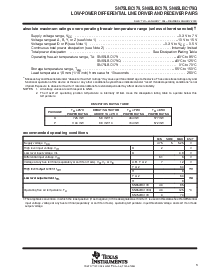 浏览型号SN75LBC179P的Datasheet PDF文件第3页