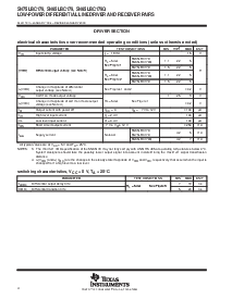 浏览型号SN75LBC179P的Datasheet PDF文件第4页