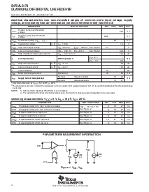 浏览型号SN75ALS173NS的Datasheet PDF文件第4页