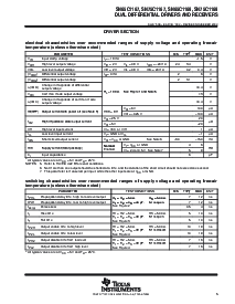 浏览型号SN75C1167NSR的Datasheet PDF文件第5页