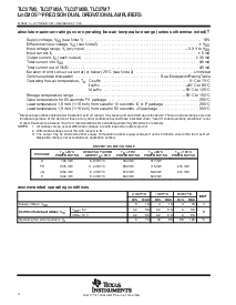 浏览型号TLC27M2CD的Datasheet PDF文件第4页