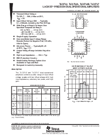 浏览型号TLC27L2AIP的Datasheet PDF文件第1页