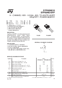 浏览型号STP60NE10的Datasheet PDF文件第1页