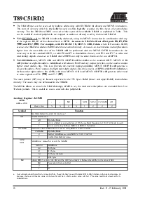 浏览型号T89C51RD2-SMSI-L的Datasheet PDF文件第16页