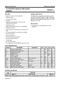 浏览型号TDA8571的Datasheet PDF文件第2页