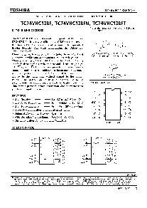 浏览型号TC74VHC138FT的Datasheet PDF文件第1页