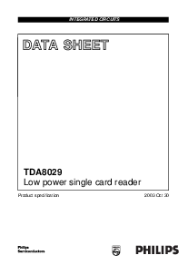 浏览型号TDA8029HL的Datasheet PDF文件第1页
