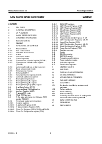 浏览型号TDA8029HL的Datasheet PDF文件第2页