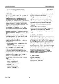 浏览型号TDA8029HL/C2的Datasheet PDF文件第3页