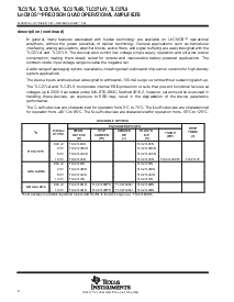 浏览型号TLC27L4CN的Datasheet PDF文件第2页