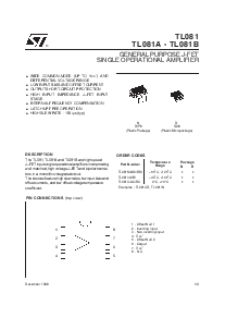 浏览型号TL081AC的Datasheet PDF文件第1页