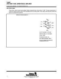 浏览型号TL082ID的Datasheet PDF文件第4页