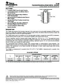 浏览型号TL494IDR的Datasheet PDF文件第1页