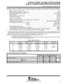 浏览型号TLC27M4CPW的Datasheet PDF文件第5页