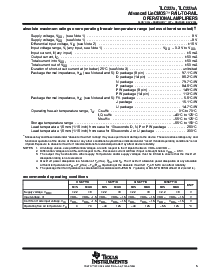 浏览型号TLC2272CPSR的Datasheet PDF文件第5页