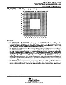 浏览型号TMS320C6202GLS250的Datasheet PDF文件第5页