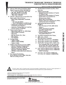 浏览型号TMS320C6204的Datasheet PDF文件第1页