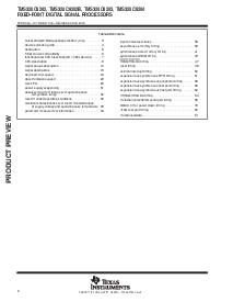 浏览型号TMS320C6204的Datasheet PDF文件第2页