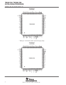 浏览型号TMS320LC206PZ的Datasheet PDF文件第2页