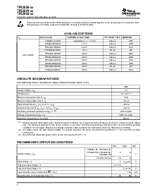 浏览型号TPS3801-xx的Datasheet PDF文件第2页