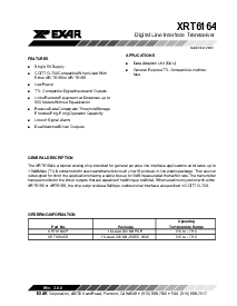 浏览型号XRT6164CP的Datasheet PDF文件第1页