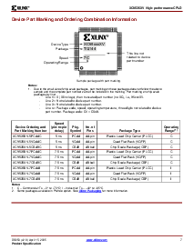 浏览型号XC9536XV-5VQ44C的Datasheet PDF文件第7页