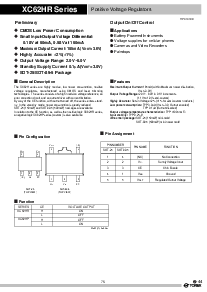 浏览型号XC62HR3002的Datasheet PDF文件第1页