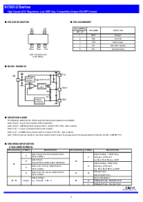 浏览型号XC6212D302MR的Datasheet PDF文件第2页