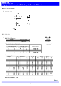 浏览型号XC6212D302MR的Datasheet PDF文件第3页