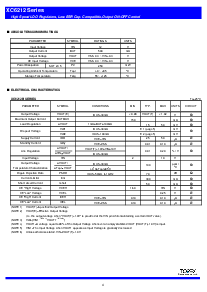 浏览型号XC6212D302MR的Datasheet PDF文件第4页