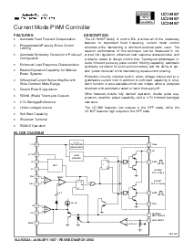 浏览型号UC2846DWTR的Datasheet PDF文件第1页