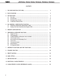 浏览型号UPD750108CUA的Datasheet PDF文件第4页