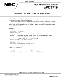 浏览型号UPD3719D的Datasheet PDF文件第1页