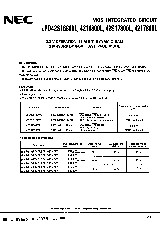 浏览型号UPD4216800L-A60的Datasheet PDF文件第1页