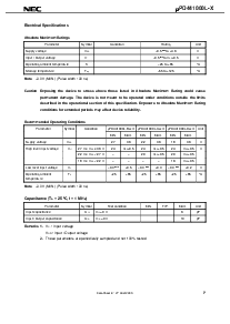 浏览型号UPD441000LGU-C10X-9JH的Datasheet PDF文件第7页