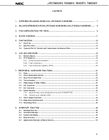 浏览型号UPD784035YGK的Datasheet PDF文件第5页