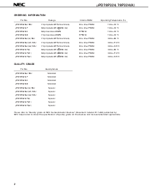 浏览型号UPD78P324的Datasheet PDF文件第2页