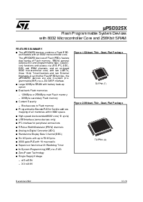 浏览型号uPSD3254A-40T6T的Datasheet PDF文件第1页