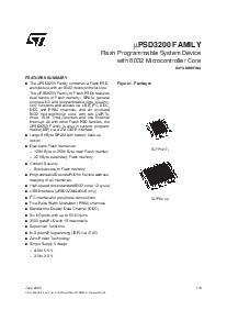 浏览型号UPSD3233BV-24U6的Datasheet PDF文件第1页