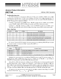 浏览型号VSC7146RH的Datasheet PDF文件第5页