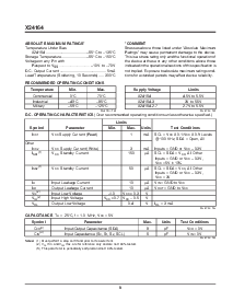 浏览型号X24164PM-3的Datasheet PDF文件第9页