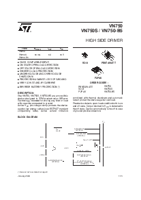 浏览型号VN750PT的Datasheet PDF文件第1页