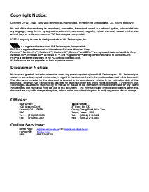 浏览型号VT8231的Datasheet PDF文件第2页