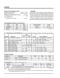 浏览型号X25320PI的Datasheet PDF文件第8页