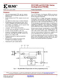 浏览型号XC1701LPD8I的Datasheet PDF文件第1页