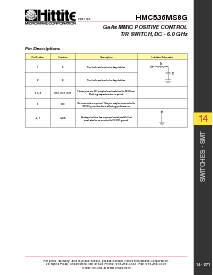 浏览型号HMC536MS8G的Datasheet PDF文件第4页