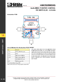 浏览型号HMC536MS8G的Datasheet PDF文件第5页