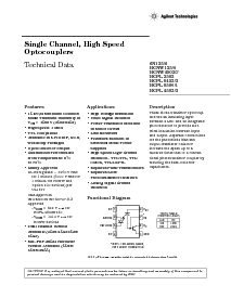 浏览型号6N135的Datasheet PDF文件第1页