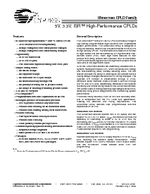 浏览型号CY37256P208-125NI的Datasheet PDF文件第1页