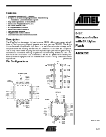 浏览型号AT89C52-16QA的Datasheet PDF文件第1页
